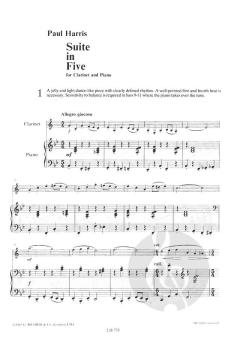 Suite in Five von Paul Harris 