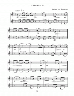 20 Clarinet Duets From Baroque To The 20th Century von Norman Heim 