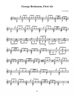 O'Carolan Irish Harp Pieces For Classical Guitar von Turlough O'Carolan 