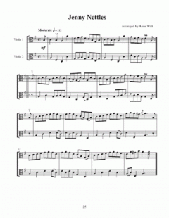 Scottish Melodies For Two Violas von Anne C. Witt im Alle Noten Shop kaufen