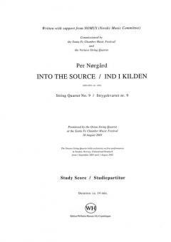 String Quartet No. 9 von Per Norgard 