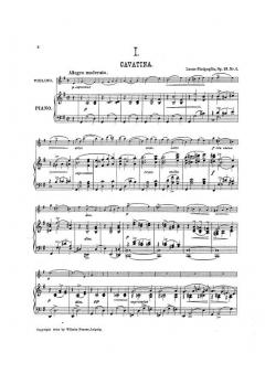 3 Romantic Pieces Op. 13 von Leone Sinigaglia 