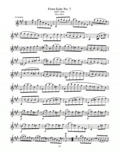 25 Solos For Clarinet von Johann Sebastian Bach 