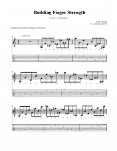 Building Guitar Finger Strength von Frank Vignola 