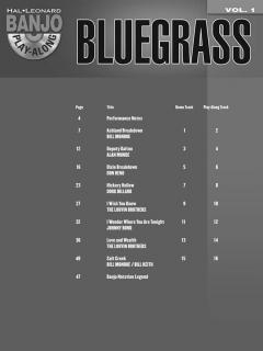 Banjo Play-Along Vol. 1: Bluegrass im Alle Noten Shop kaufen