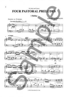 Four Pastoral Preludes von Gerard Schurmann 