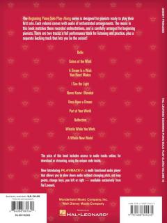 Beginning Piano Solo Play-Along Vol. 10: Disney Princess 