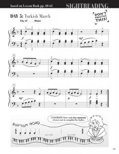 Piano Adventures: Sightreading Book von Randall Faber 