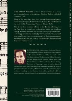 The Tallis Psalter: Psalms And Anthems von Thomas Tallis 