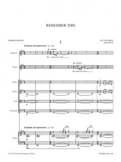 Remember This von Ian Venables 