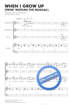 When I Grow Up von Tim Minchin 