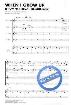 When I Grow Up von Tim Minchin 