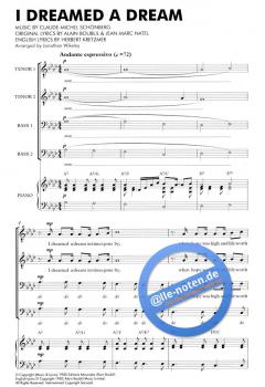 I Dreamed A Dream von Claude-Michel Schönberg 