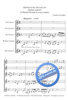 Alleluia in the old style von Charles Lesaffre 