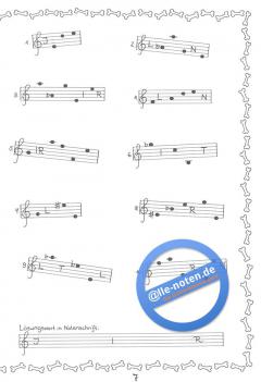 20 Noten-Kreuzworträtsel für Fortgeschrittene von Alexandra Fink 