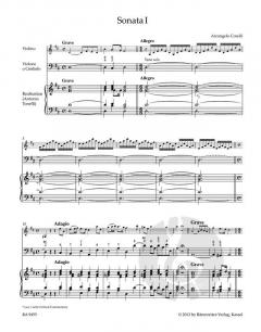 Sonaten op. 5 Band 1 von Arcangelo Corelli 