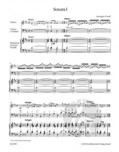 Sonaten op. 5 Band 1 von Arcangelo Corelli 