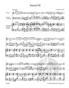 Sonaten op. 5 Band 2 von Arcangelo Corelli 
