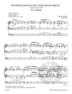 Seine letzten Orgelwerke von Theodore Dubois im Alle Noten Shop kaufen