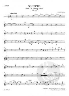 Sinfonie fis-Moll Hob. I:45 'Abschiedssinfonie' von Carl-Gabriel Stellan Mörner 