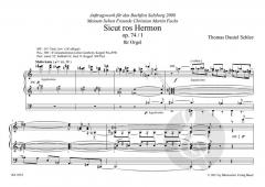 Zwei Psalmen für Orgel op. 74 von Thomas Daniel Schlee im Alle Noten Shop kaufen