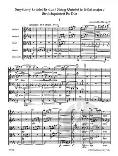 Streichquintett Es-Dur op. 97 von Antonín Dvorák im Alle Noten Shop kaufen