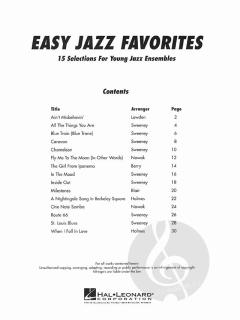 Easy Jazz Favorites 