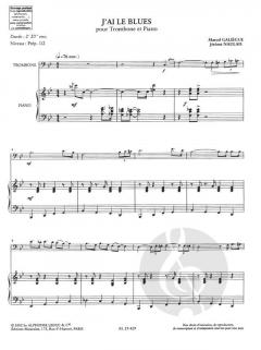 J'ai Le Blues von Marcel Galiegue 