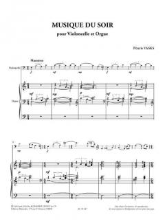 Musique Du Soir (7e/8e) von Peteris Vasks 
