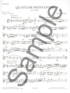 Quatuor Printanier von Eric Ledeuil 