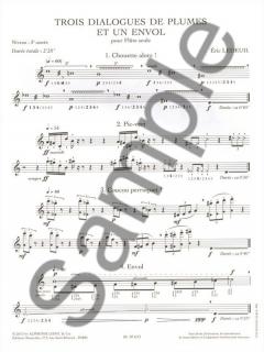 Trois Dialogues De Plumes Et Un Envol (3e) von Eric Ledeuil 