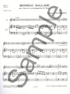 Rondeau-ballade von Bernard Wystraete 