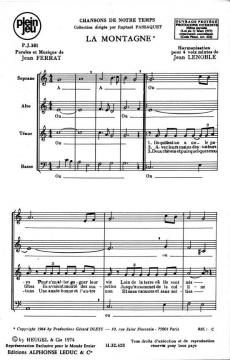 Chansons de Notre Temps (Astor Piazzolla) 