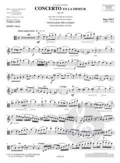 Concerto en la mineur op. 68 von Hans Sitt 
