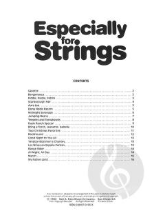 Especially for Strings 