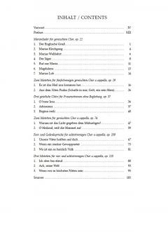 Geistliche Chormusik für Chor a cappella (Johannes Brahms) 