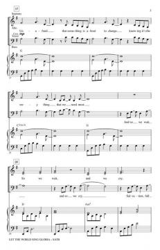 Let The World Sing Gloria (Jeremy Bose) 