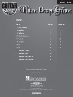 Guitar Play-Along Vol. 170: Three Days Grace 