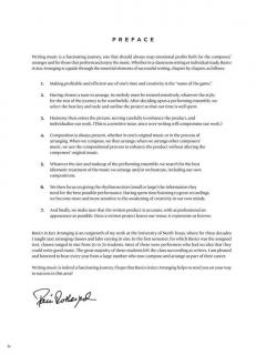 Basics in Jazz Arranging von Paris Rutherford 