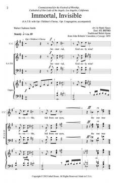 Immortal, Invisible, God Only Wise 