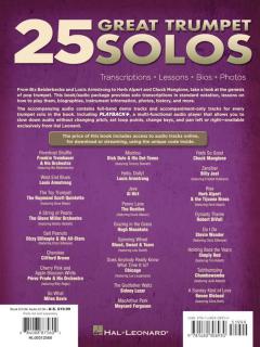 25 Great Trumpet Solos von Eric J. Morones im Alle Noten Shop kaufen