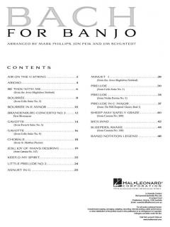 Bach For Banjo im Alle Noten Shop kaufen