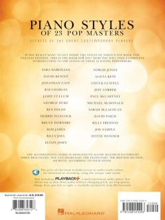 Piano Styles Of 23 Pop Masters von Mark Harrison 