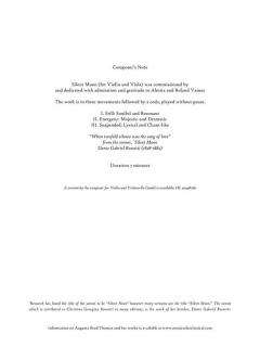 Silent Moon von Augusta Read Thomas 