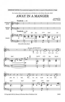 Three Jazz Carols (Will Todd) 