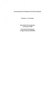 Triple Quartet von Steve Reich 