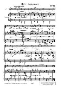 Mater, fons amoris von Nino Rota 