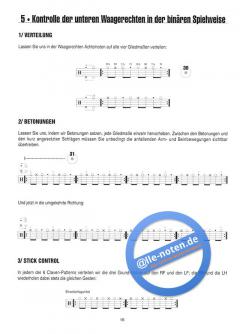 Unabhängigkeit am Schlagzeug (Rolf Peter) 