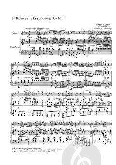 Violin Concerto No. 2 in G Major von Joseph Haydn im Alle Noten Shop kaufen - PWM3871999