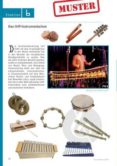 Stationenlernen im Musikunterricht: Carl Orff von Heidi Thum-Gabler 